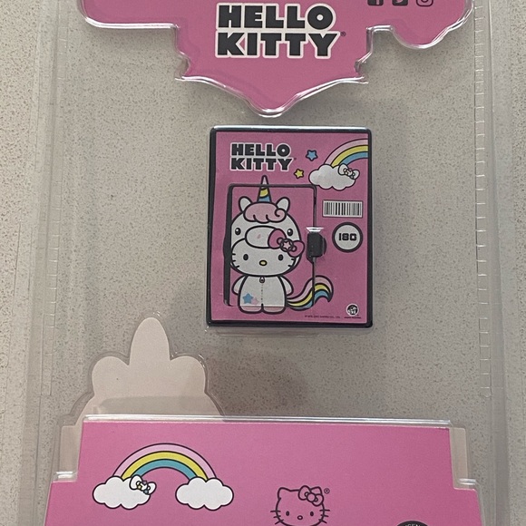 Worlds Smallest Hello Kitty Micro Pop Figure white unicorn costume NEW - Picture 2 of 4
